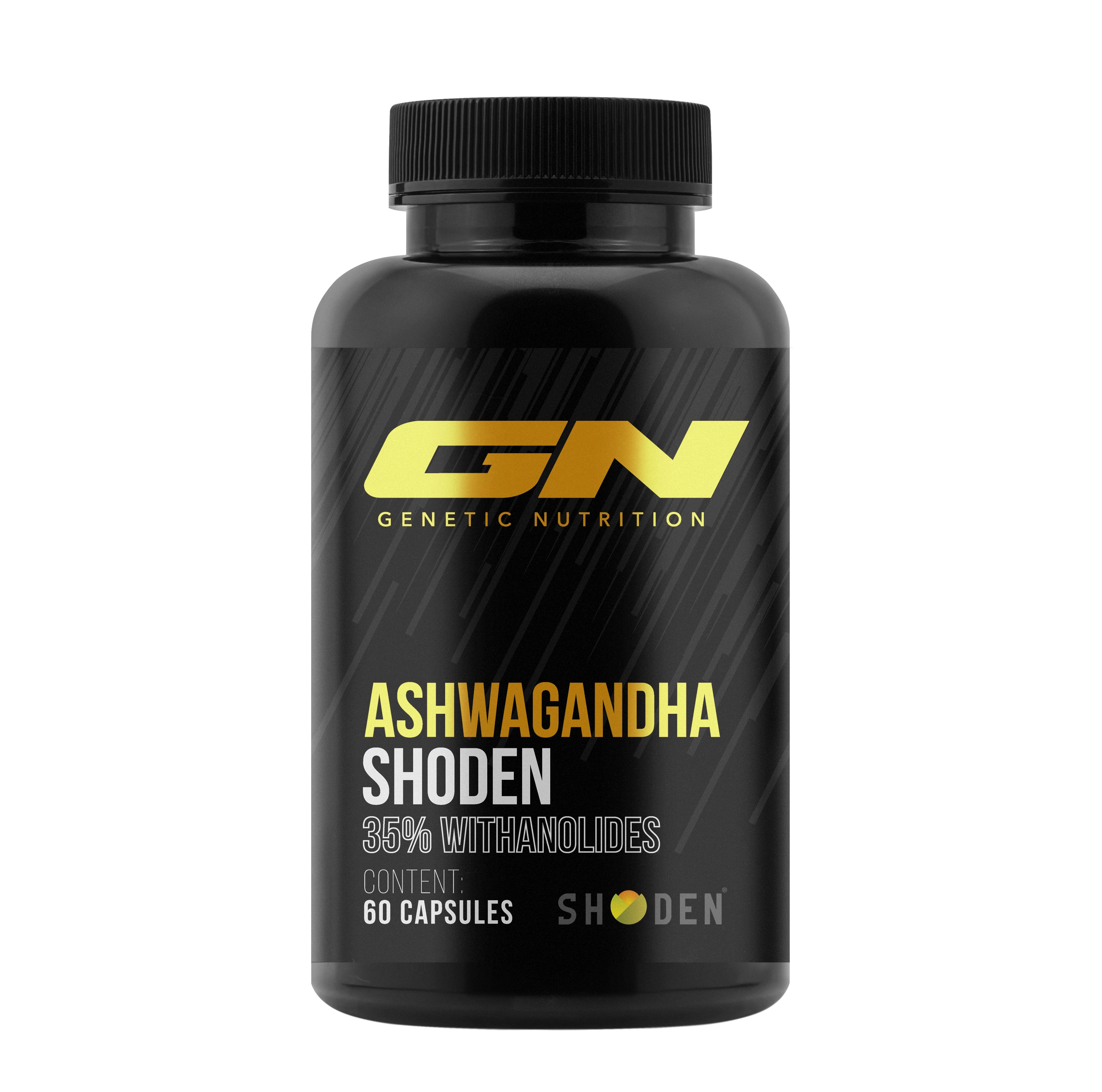 GN Asvaganda Shoden – streso mažinimui 60 kapsulių (35 % vitanolidų)