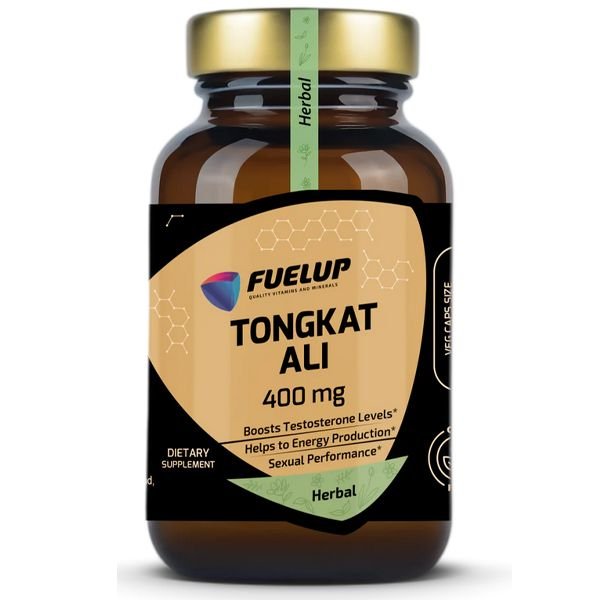FuelUp Tongkat Ali 400 mg – energijai, gyvybingumui ir vyrų savijautai (120 kapsulių) - Realsport.lt