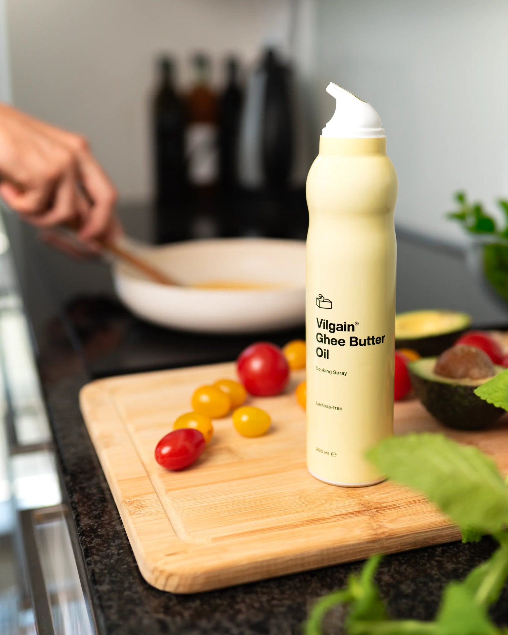 Ghee Spray with Avocado Oil – ghee ir avokadų aliejaus purškiklis, be laktozės - Realsport.lt