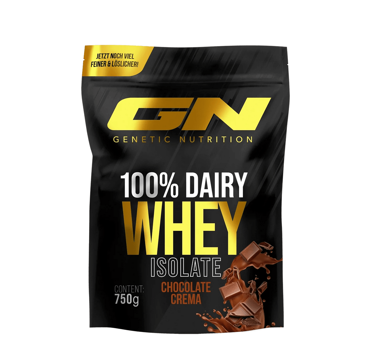 GN Laboratories 100% Dairy Whey ISOLATE – išrūgų baltymų izoliatas 750g - Realsport.lt