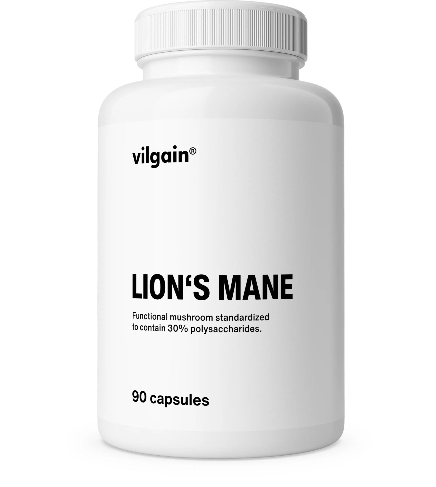 Lion’s Mane – 600 mg standartizuotas 30 % vaisiakūnių ekstraktas - Realsport.lt