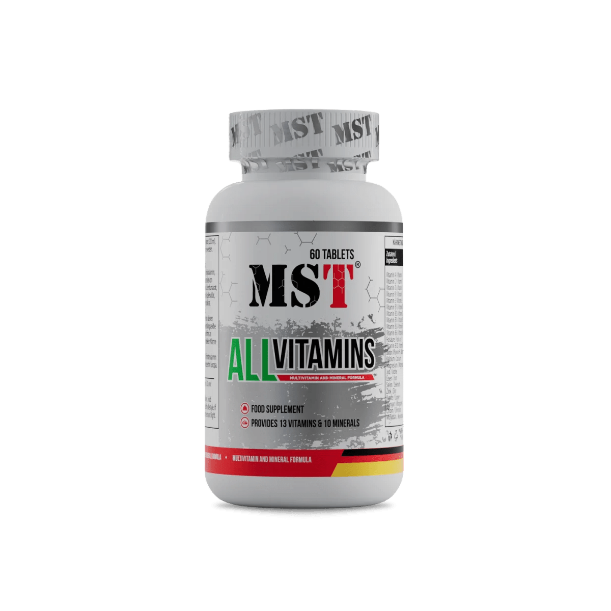 MST All Vitamins – Kompleksiniai vitaminai ir mineralai - Realsport.lt