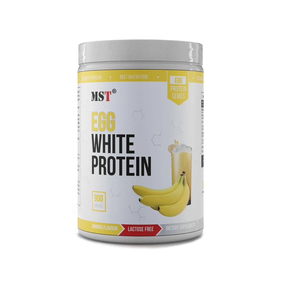 MST Egg White Protein 900 g – grynas kiaušinio baltymas aukštos kokybės raumenų palaikymui - Realsport.lt