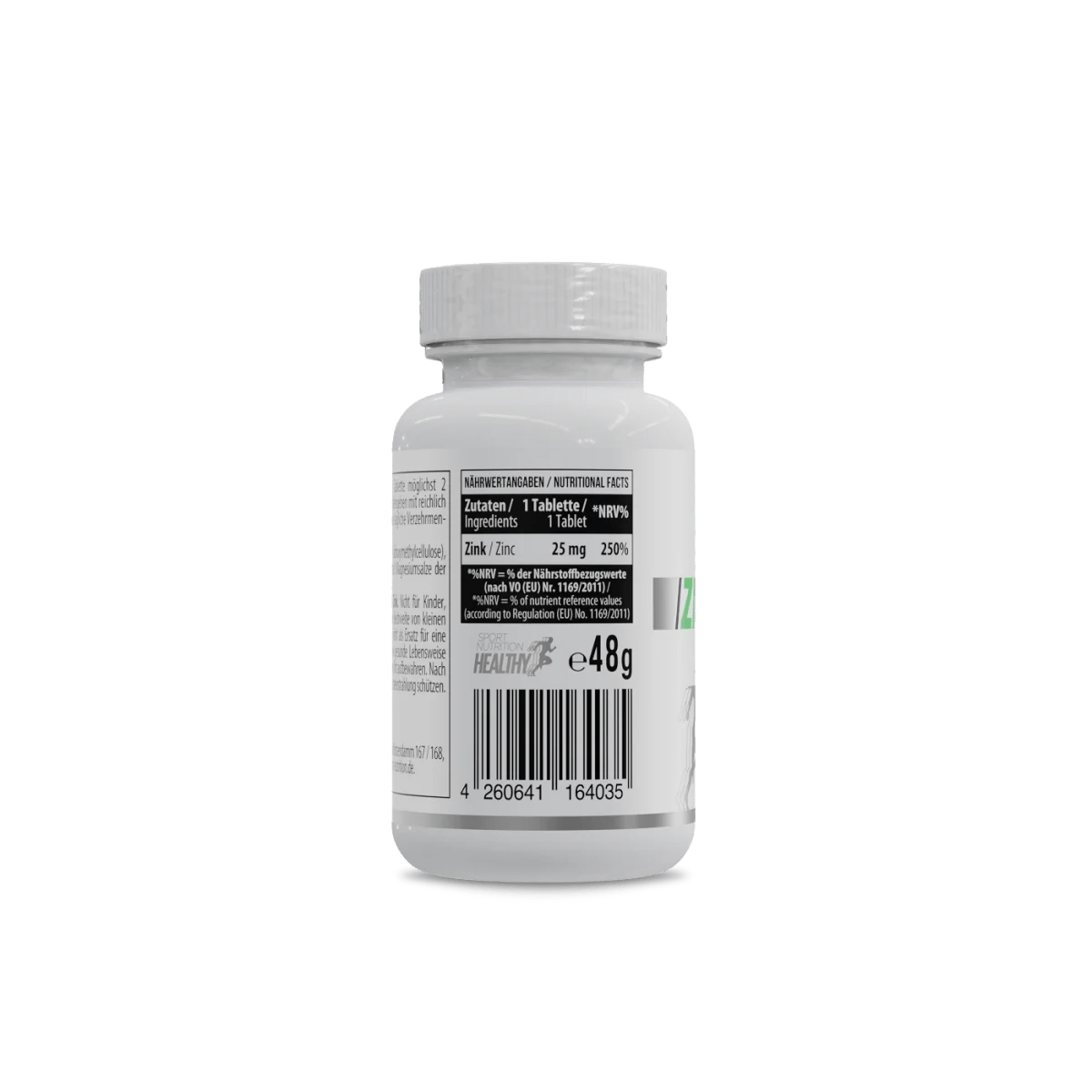 MST HEALTHY SPORT NUTRITION Cinkas Picolinate 25 mg 60 caps. - Realsport.lt