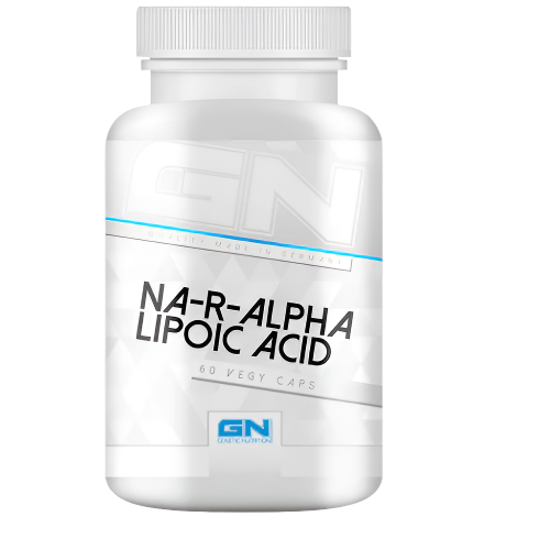 Alpha lipoine rugstis supplement bottle – GN Laboratories, 60 capsules for health support.