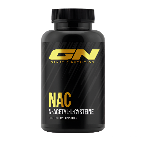 GN Laboratories NAC maisto papildas kapsulėmis, N-acetil-L-cisteinas, 120 kapsulių buteliukas.
