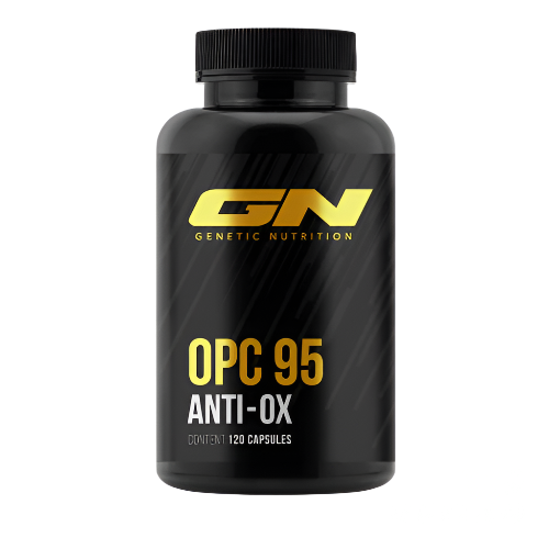 Naturalus OPC 95 supplement bottle for heart health with 120 capsules.