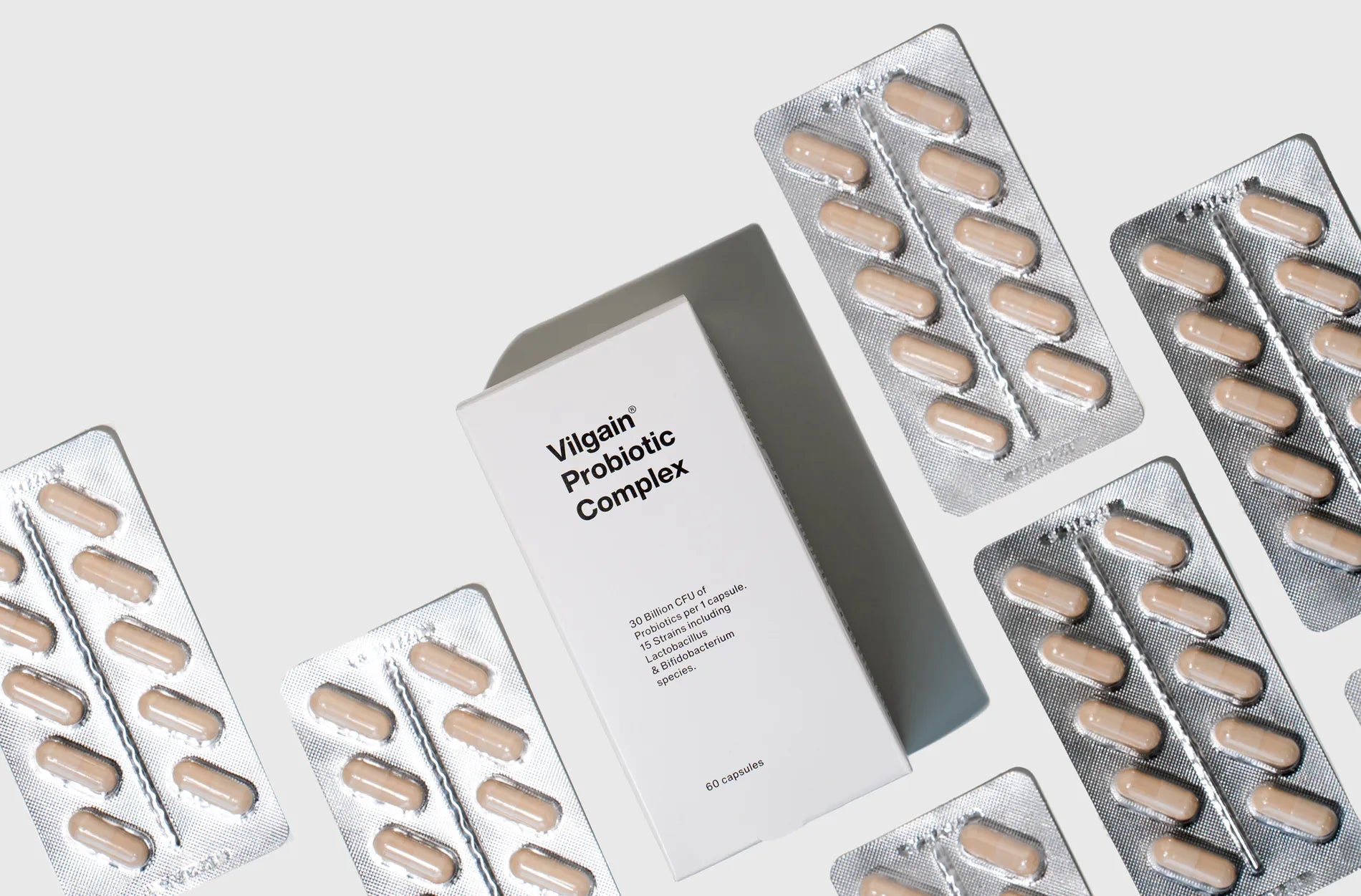 Probiotic Complex 30 mlrd. CFU | 15 bakterijų rūšių + prebiotikas - Realsport.lt