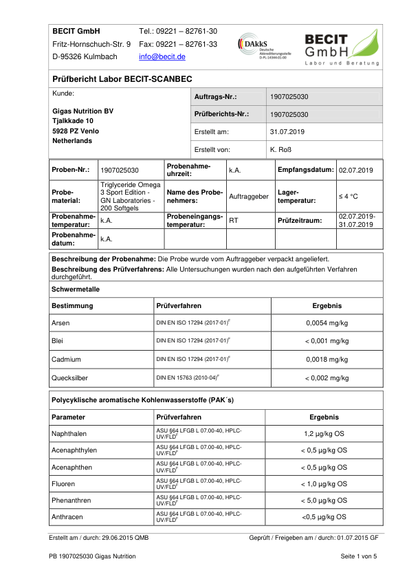 Trigliceridų žuvų taukai Omega - 3 – Širdies, smegenų ir sąnarių sveikatai | 90 kapsulių - Realsport.lt