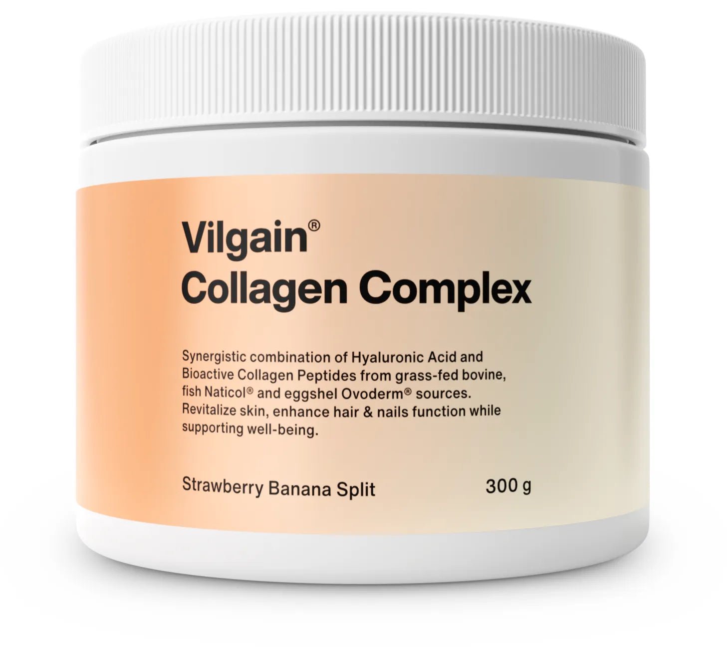 Vilgain Collagen Complex – kolageno kompleksas odai, plaukams ir nagams (300 g) - Realsport.lt