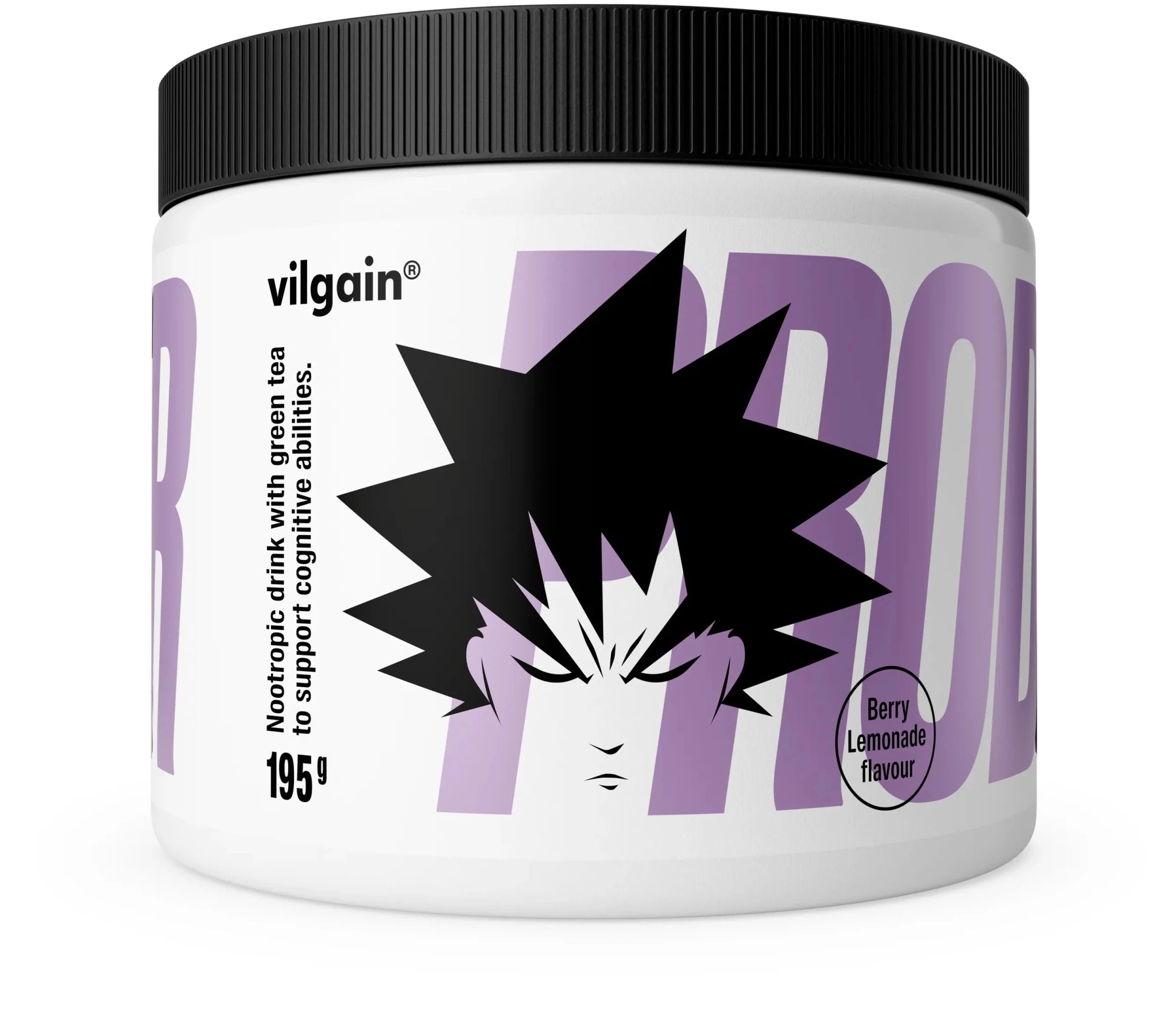 Vilgain Prodigy Powder – nootropinis kompleksas su Cognizin®, kofeinu ir L - teaninu (195 g) - Realsport.lt