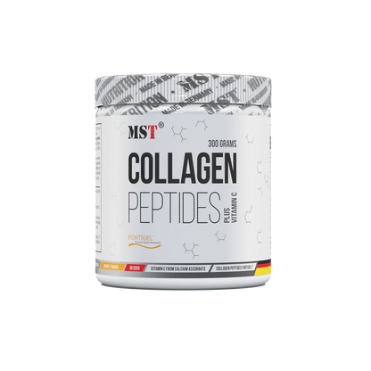 Collagen Peptides Fortigel™ + Vitamin C (300 g) - Stipriam sąnarių, odos ir jungiamojo audinio palaikymui
