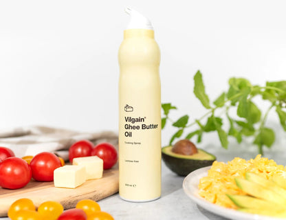 Ghee Spray with Avocado Oil – ghee ir avokadų aliejaus purškiklis, be laktozės - Realsport.lt