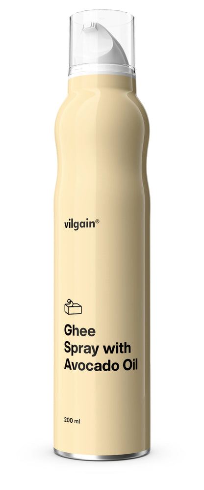 Ghee Spray with Avocado Oil – ghee ir avokadų aliejaus purškiklis, be laktozės - Realsport.lt