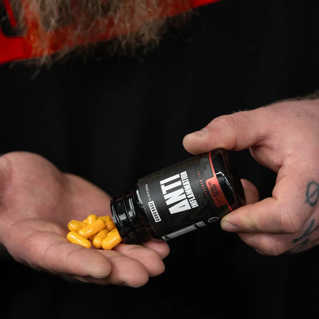 Gods Rage Anti Inflammation - augalinių ekstraktų kompleksas - Realsport.lt