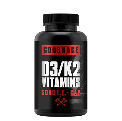 Gods Rage Helios Vitamins D3 + K2 - Realsport.lt