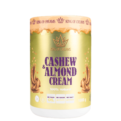 King of Creams® Natūralus anakardžių ir migdolų kremas - Realsport.lt