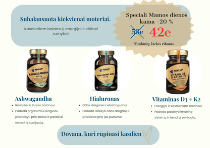 Mamos dienos rinkinys moters balansui - Realsport.lt