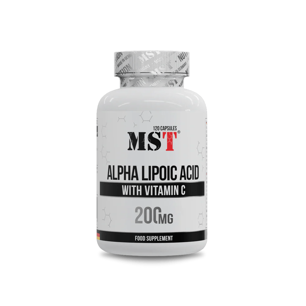 MST Alpha Lipoic Acid – stipri antioksidacinė apsauga ir medžiagų apykaitos palaikymas - Realsport.lt