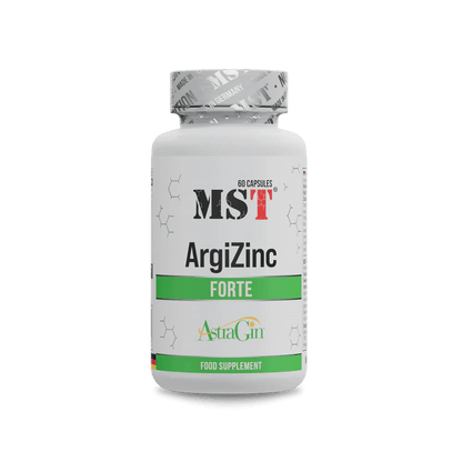 MST ArgiZinc Forte su AstraGin – maisto papildas kapsulėmis, energijai ir imunitetui