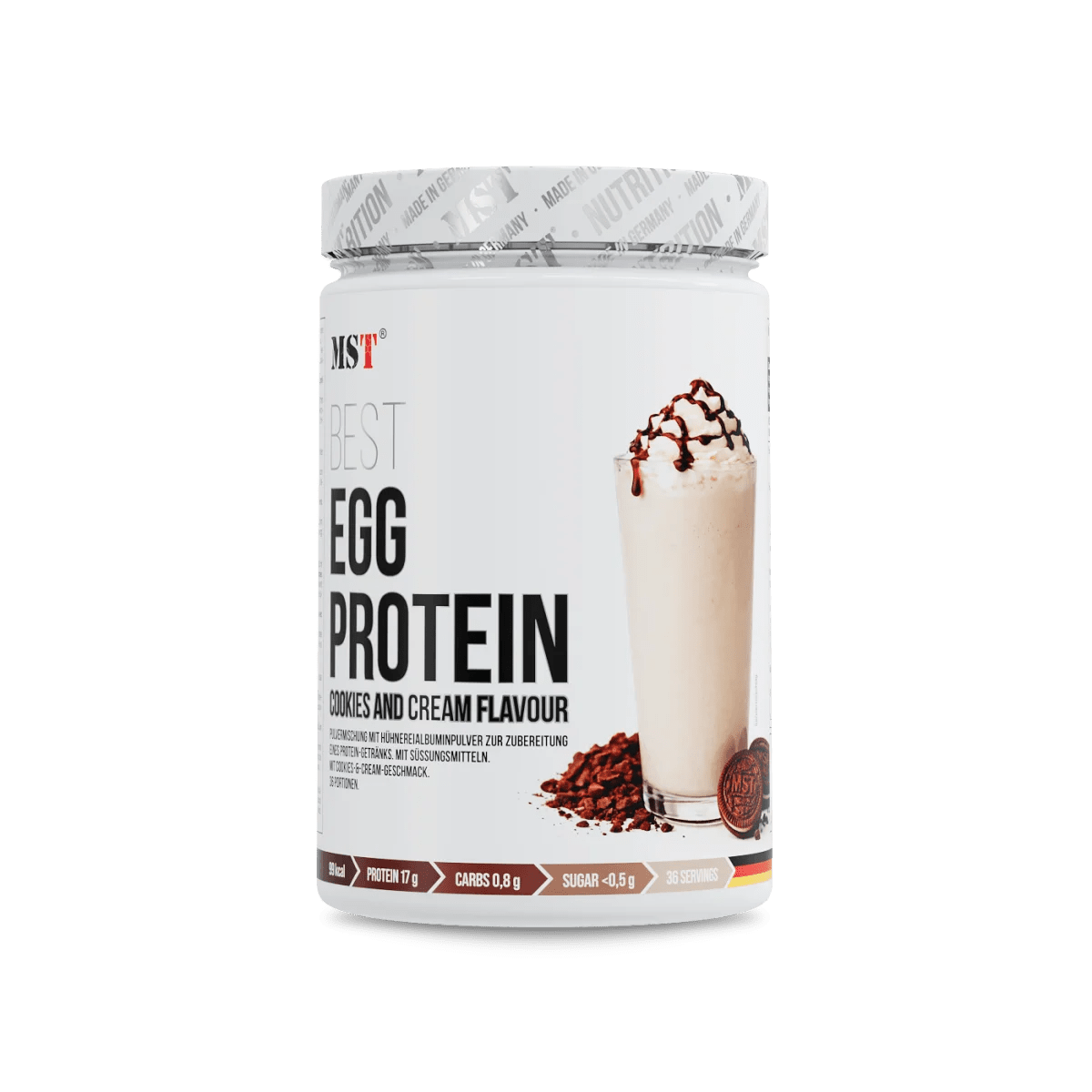 MST Best Egg Protein – kiaušinių baltymų proteinas (900 g) - Realsport.lt