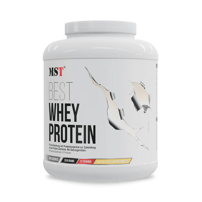 MST BEST Whey Protein 2010 g + DigeZyme® – su fermentais - Realsport.lt
