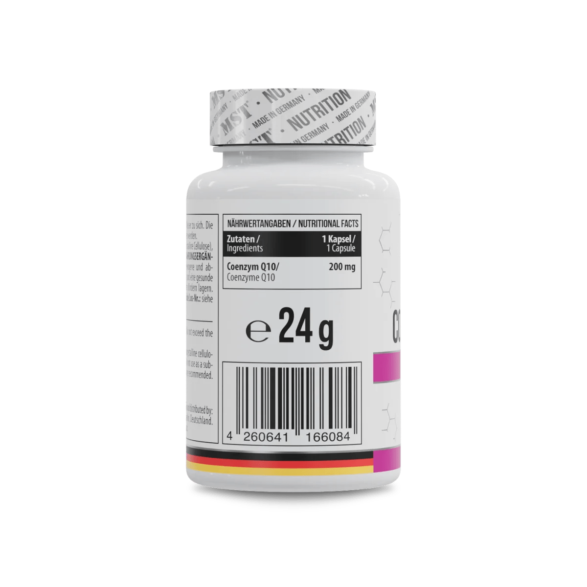 MST Coenzyme Q10 200mg – energijai, širdžiai ir ląstelių apsaugai - Realsport.lt