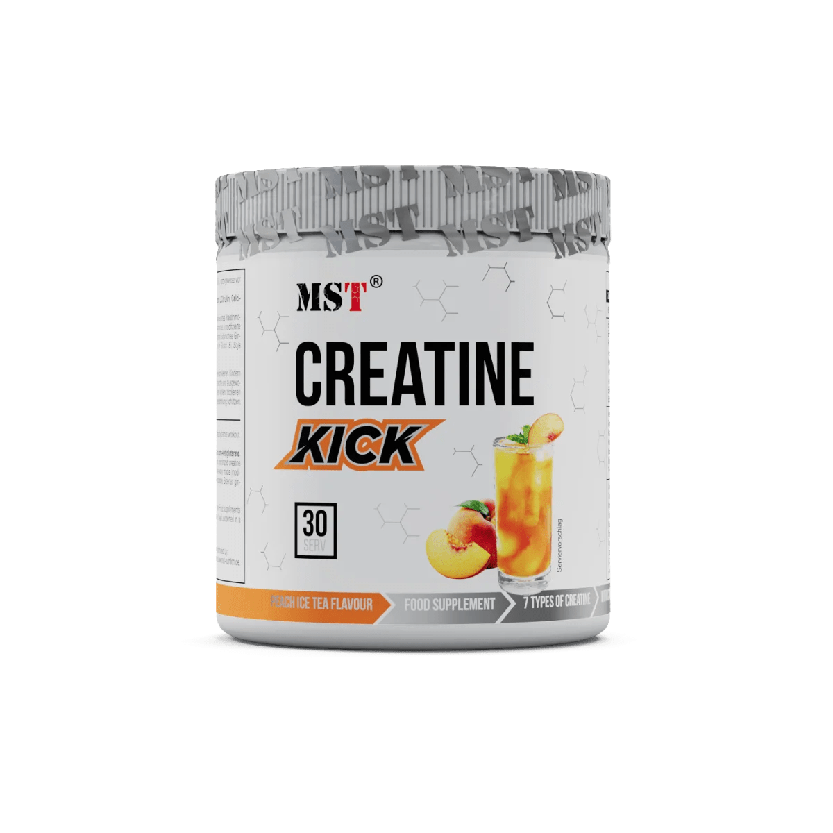 MST Creatine Kick 7in1 – Kreatino kompleksas su Sibiro ženšeniu - Realsport.lt