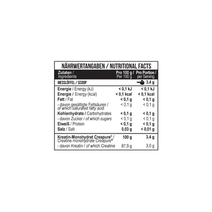 MST Creatine PRO Creapure – 100 % Kreatino Monohidratas - Realsport.lt