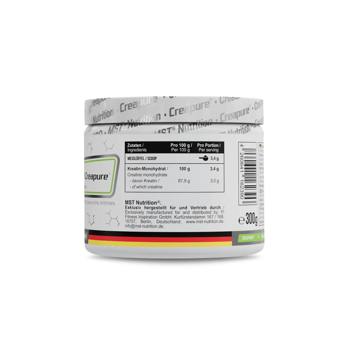 MST Creatine PRO Creapure – 100 % Kreatino Monohidratas - Realsport.lt