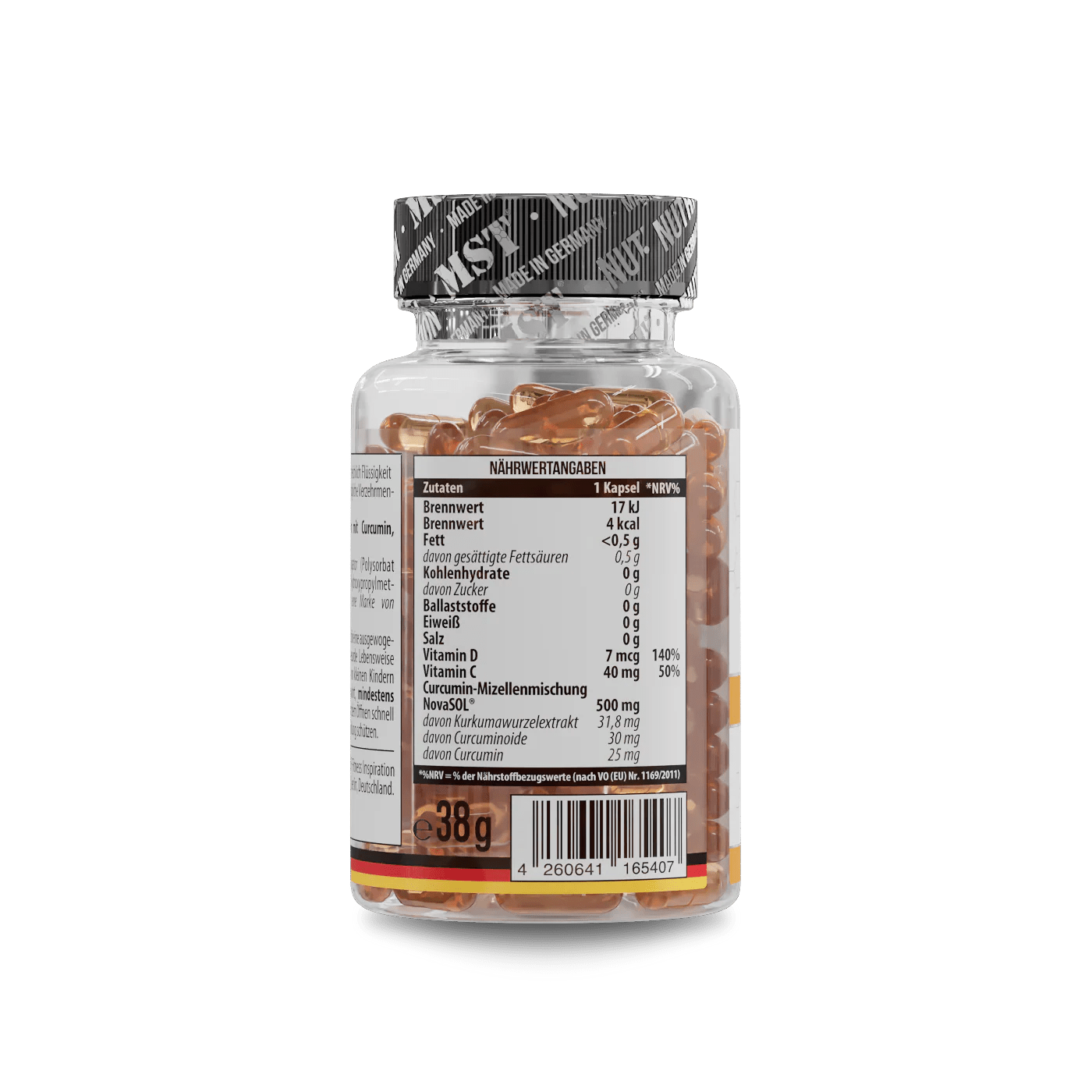 MST Curcumin NovaSOL® – micelinis kurkuminas, 60 kapsulių - Realsport.lt