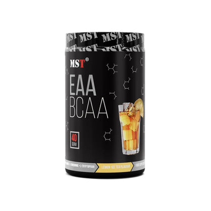 MST® EAA + BCAA – Visiškai pilnas aminorūgščių kompleksas raumenų atsistatymui ir augimui 520 g - Realsport.lt