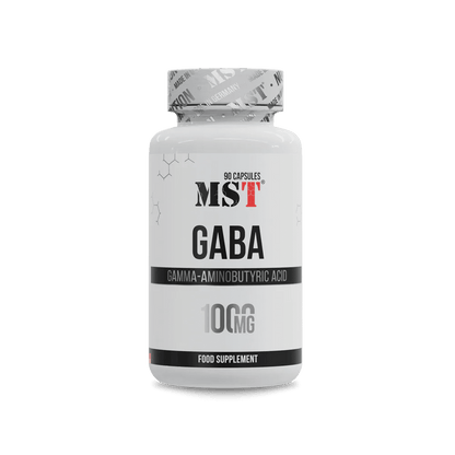 MST GABA (Gama - aminosviesto rūgštis) 1000 mg – 90 kapsulių - Realsport.lt