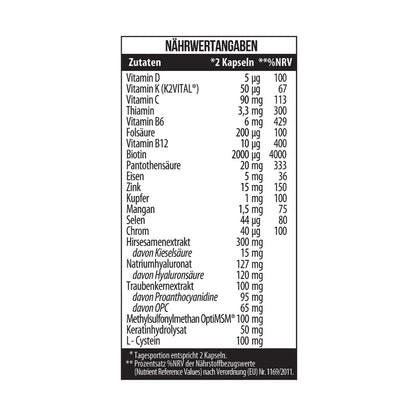 MST Hair Advanced Formula – plaukų, odos ir nagų stiprinimui - Realsport.lt