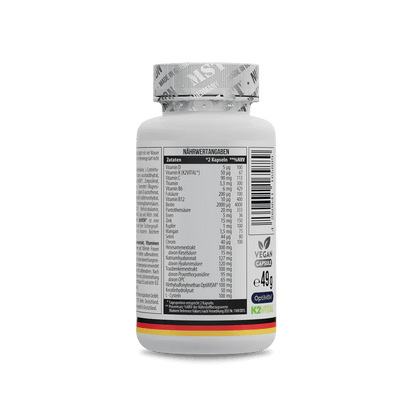 MST Hair Advanced Formula – plaukų, odos ir nagų stiprinimui - Realsport.lt