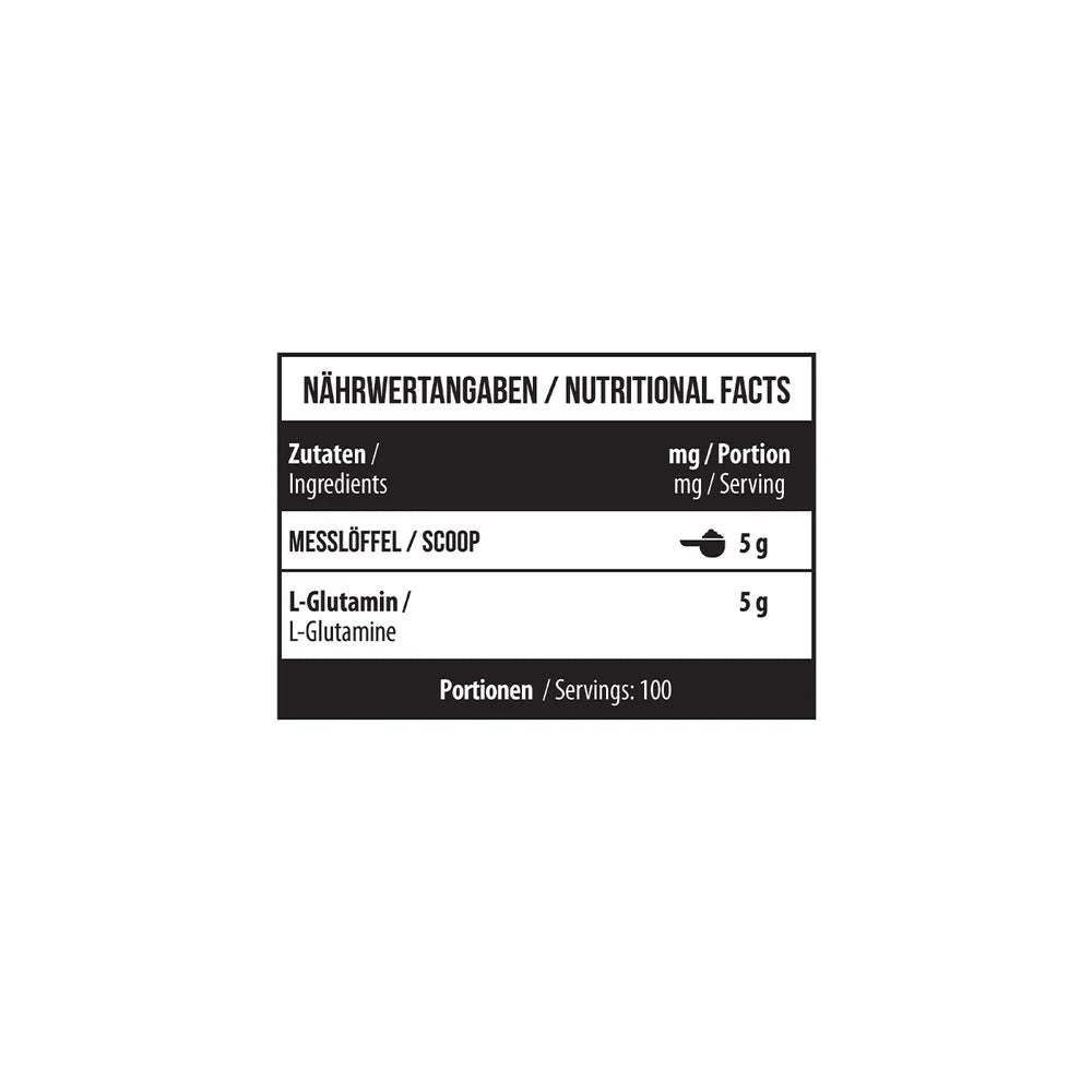 MST® L - Glutamine PURE – L - glutaminas milteliais (300 g) - Realsport.lt