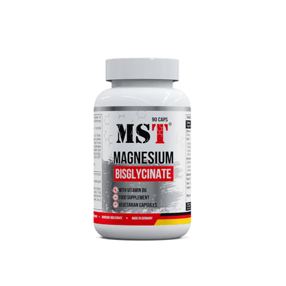 MST Magnesium Bisglycinate chelate + Vitamin B6 - Realsport.lt
