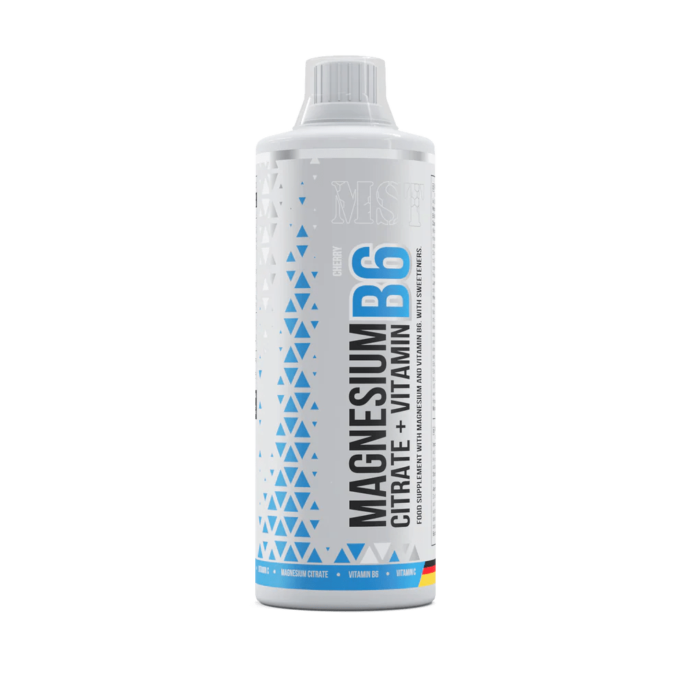 MST® Magnesium Citrate + Vitamin B6 – Skystas mišinys nervų sistemai ir raumenims 1000ml - Realsport.lt
