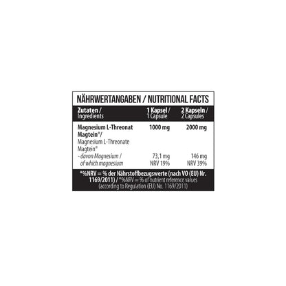 MST Nutrition Magnesium L - Threonate (Magtein®) – 60 kapsulių - Realsport.lt