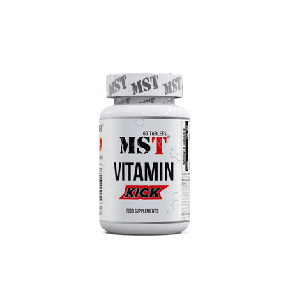 MST Nutrition Vitamin Kick 60 Tabs – visapusiškas vitaminų ir mineralų kompleksas - Realsport.lt