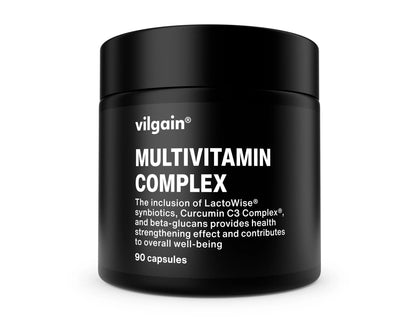 Multivitamin Complex – 25 aktyvūs ingredientai | Aukštos biologinės formos + LactoWise® synbiotikas - Realsport.lt