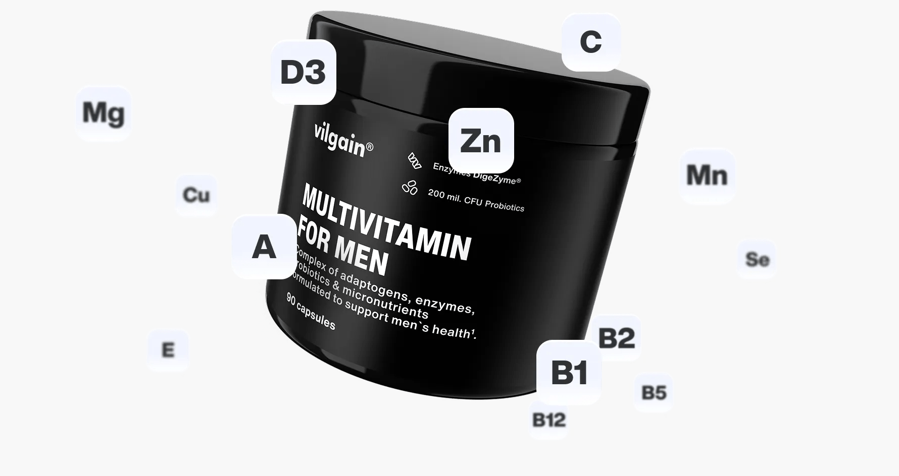 Multivitamin For Men – Multivitaminų kompleksas vyrams - Realsport.lt