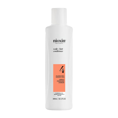 Nioxin System 4 kondicionierius – stipriai retėjantiems, pažeistiems ir dažytiems plaukams, 300 ml - Realsport.lt