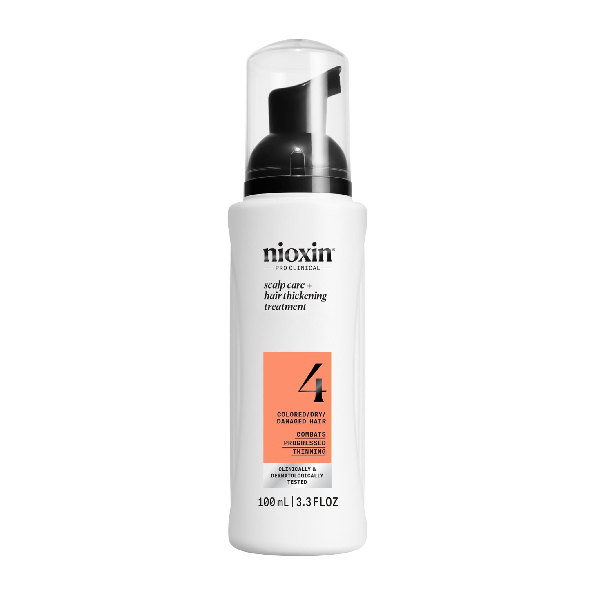 Nioxin System 4 nenuplaunama priemonė – plaukų tankumui ir galvos odos stiprinimui, 100 ml - Realsport.lt