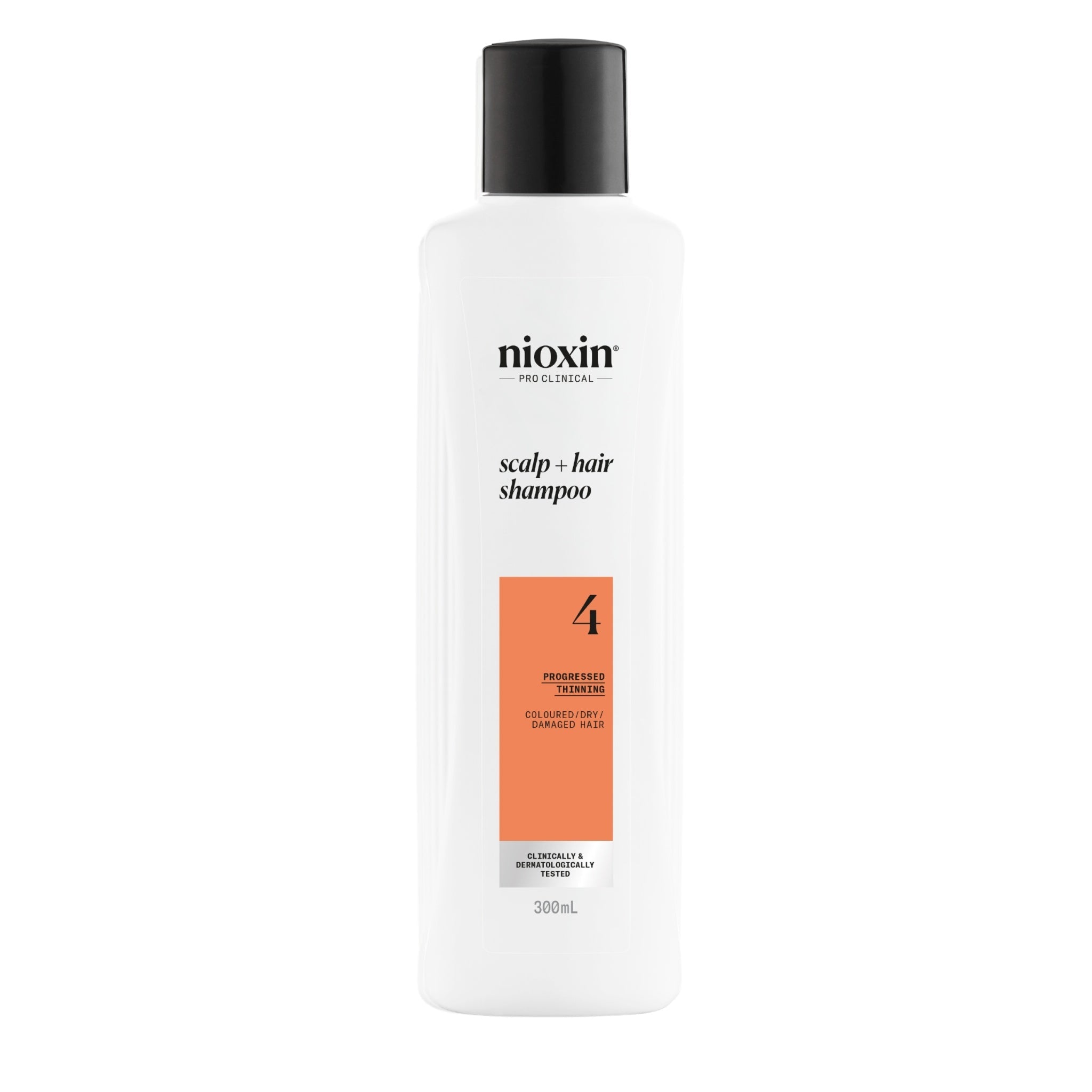 Nioxin System 4 šampūnas – sausiems, pažeistiems, dažytiems ir retėjantiems plaukams, 300 ml - Realsport.lt