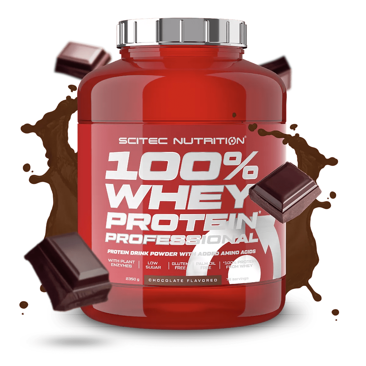 Scitec Nutrition Whey Protein Professional 100% 2350g - Realsport.lt
