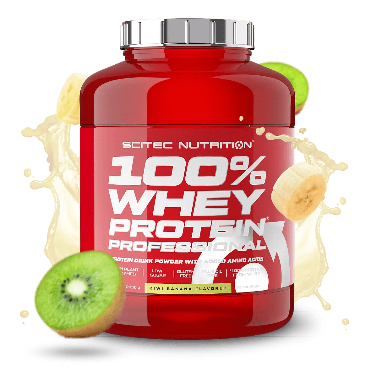 Scitec Nutrition Whey Protein Professional 100% 2350g - Realsport.lt
