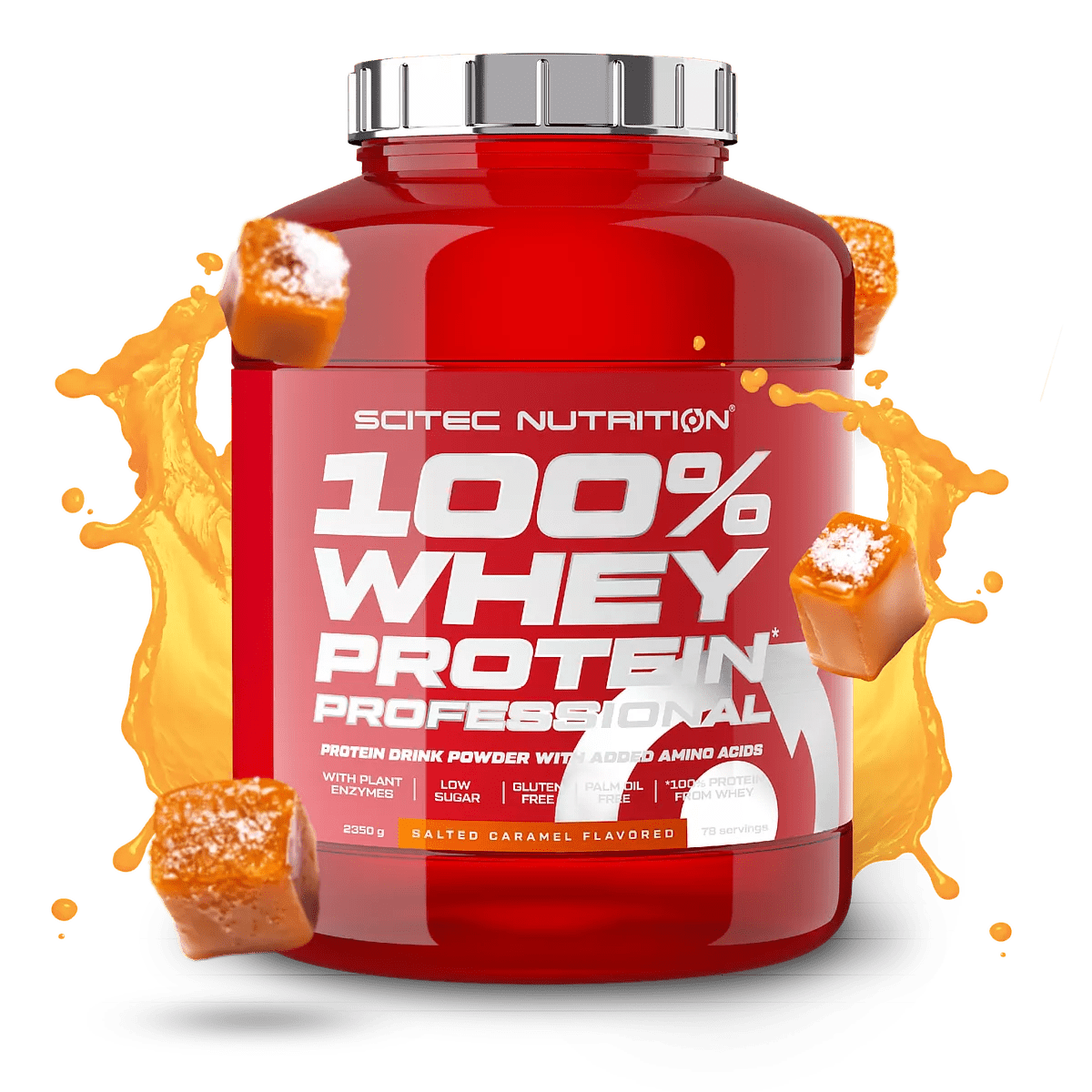 Scitec Nutrition Whey Protein Professional 100% 2350g - Realsport.lt