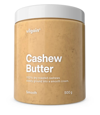 Vilgain 100% Cashew Butter – 100 % anakardžių kremas 500 g - Realsport.lt