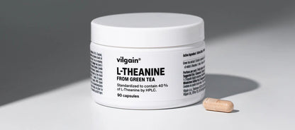 Vilgain L - Theanine 100 mg – 90 kapsulių - Realsport.lt
